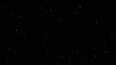 Fly-by-of-stars-in-black-sky