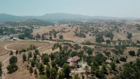 Aerial-view-over-suburban-area-in-Santa-Margarita-California