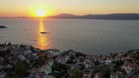 Insel-Hydra-In-Griechenland.-Luftaufnahme