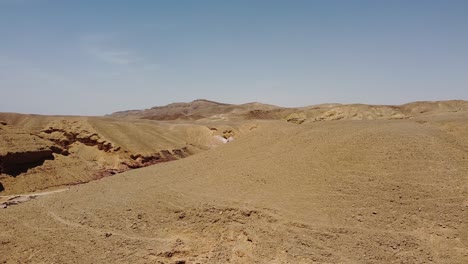 Schöne-Sanddünenberge-In-Der-Israelischen-Wüste