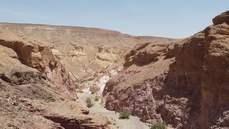 Der-Rote-Canyon,-Nahe-Der-ägyptisch-jordanischen-Grenze