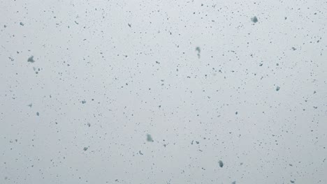 Snowflakes-Falling-During-Winter.---POV-low-angle