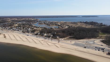 Muskegon's-Pere-Marquette-from-the-air-in-Early-Spring