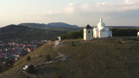 Saint-Sebastian-chapel-and-belfry-tower-on-SvatÃ½-KopeÄek-in-Moravia