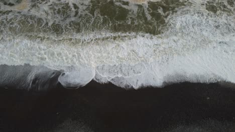 Drone-video-of-a-rocky-ocean-beach-shore