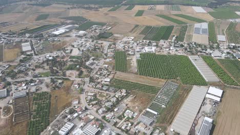Luftaufnahme-Des-Israelischen-Südlichen-Bezirksrates-Sdot-Negev