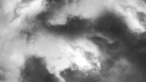 Tormenta,-Relámpagos-Nube-Oscura-Gris-Y-Rayos