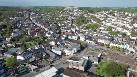Kingsbridge-high-street-and-town-centre-Devon-UK-drone-aerial-view