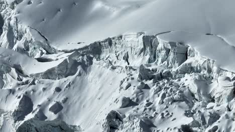 Closeup-footage-of-glacial-crevasses
