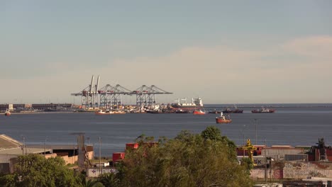 General-view-of-the-harbor-with-cranes-and-old-boats