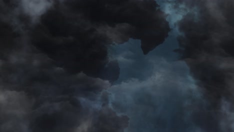 Vista-De-Entrar-En-Una-Nube-Cumulonimbus-Oscura-Con-Una-Tormenta