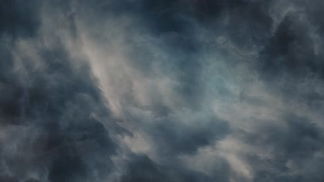 cumulonimbus-clouds-in-the-sky,-thunderstorm-4K