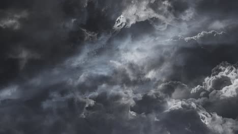 4k-Zeitraffer-Von-Dunklen-Wolken,-Gewitter