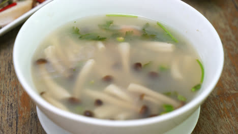 Spicy-Termite-Mushroom-Soup-in-Thai-style---Asian-food-style