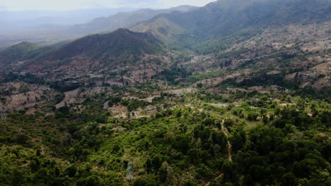 Aerial-drone-view-of-the-West-pokot-chapalleria-mountains--kenya