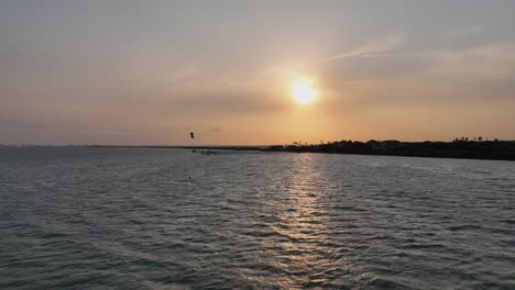 Sonnenuntergang-über-Dem-Golf-Von-Mexiko