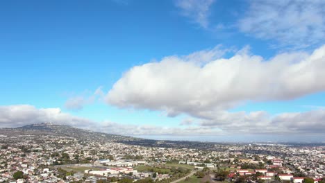 San-Pedro-Cloudy-Blue-Sky-Overseeing-City