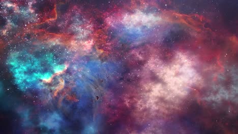 Animación-De-Nebulosa-En-El-Universo-Profundo,-4k