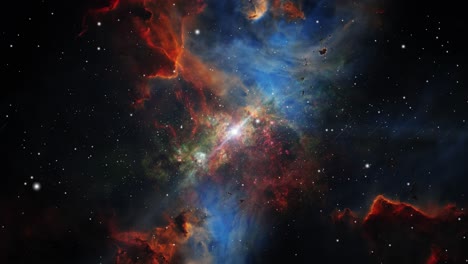 Universo-4k,-Viajando-A-Través-De-Las-Estrellas-Y-El-Espacio-Interestelar-En-El-Espacio-Profundo