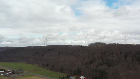 4k-Luftwindturbinenschwenk-Von-Rechts-Nach-Links