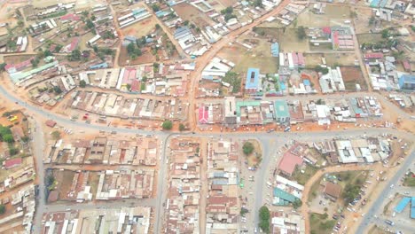 Vista-Aérea-Drone-De-Kamatira,-West-Pokot,-Kapenguria,-Kenia