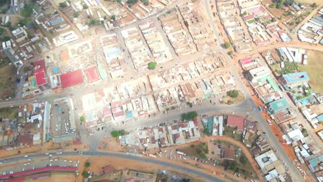 aerial-drone-view-kamatira-in-west-pokot,-kapenguria,-Kenya