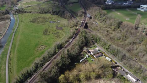Railway-engineers-on-a-bridge-doing-repairs-in-Canterbury
