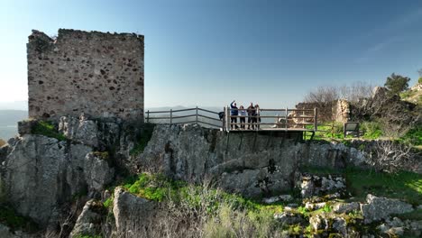 Sunday-excursion-with-the-family-in-the-geopark-of-the-villuercas-and-the-ibores-in-cabins-of-the-castle-caceres-extremadura