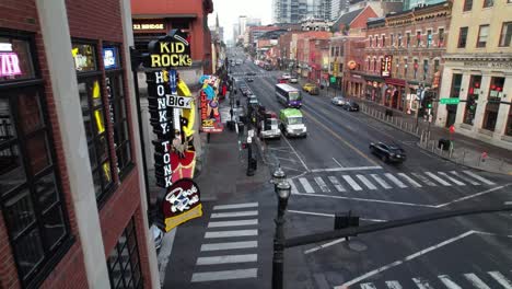 aerial-pullout-honky-tonks-on-broadway-street-in-nashville-tennessee