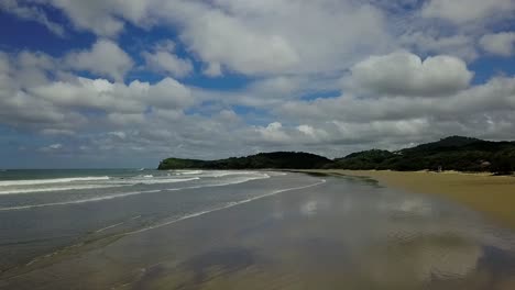 Drohnen-Luftvideo-Am-Strand-Von-Nicaragua,-San-Juan-Del-Sur,-Küste
