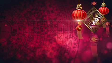 Frohes-Chinesisches-Neujahr-2023,-Jahr-Des-Kaninchens,-Auch-Bekannt-Als-Frühlingsfest-Mit-Dem-Chinesischen-Astrologischen-Kaninchensymbol-Für-Die-Hintergrunddekoration