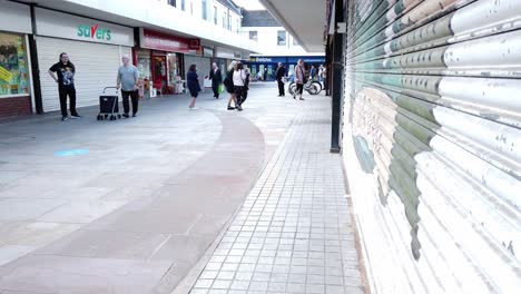Tilt-up-to-empty-high-street-UK-Market-shops-closed-due-to-high-rent-cost-of-living-crisis