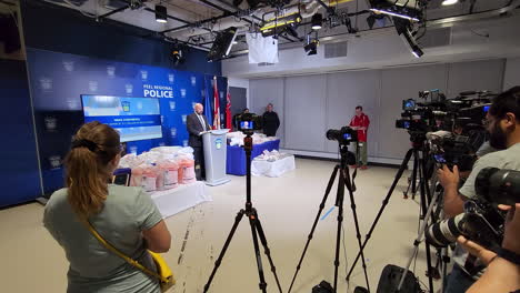 police-press-conference-when-showing-evidence-of-drug-crimes