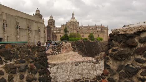 Im-Inneren-Des-Haupttempels-Mexiko-City-Great-Temple-Unesco-World-Heritage-Historic-Cdmx