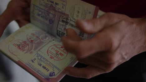 spain-passport,-full-passport,-spain,-stamps