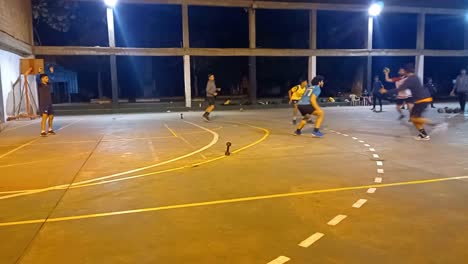Youth-playing-some-handball.