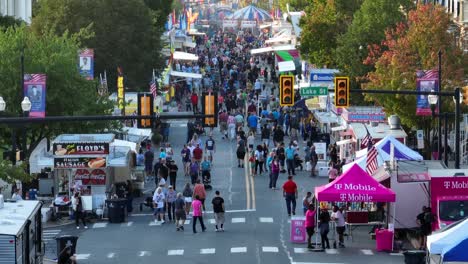 Crowds-of-people-at-street-fair