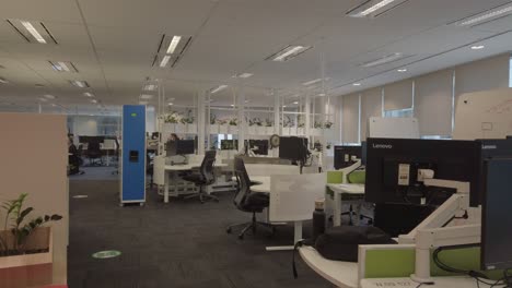 Interior-of-an-empty-modern-loft-office-open-space-modern-hot-desking-office-footage