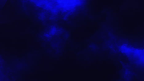 Un-Relámpago-Azul-En-Cámara-Lenta-Cae-Debajo-De-Gruesas-Nubes-De-Tormenta-Oscuras-4k