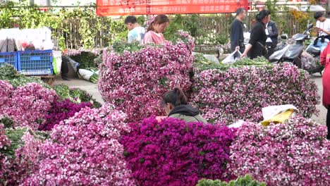 Kunming,-Yunnan,-China---September-1,-2022:-peoples-at-the-Kunming-Dounan-Flower-Market