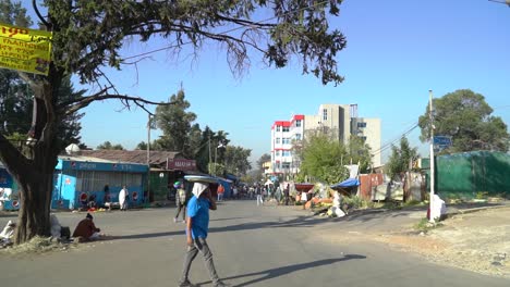 Straßenaufnahmen-Von-Addis-Abeba,-Äthiopien