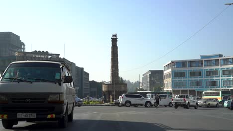 Street-Shots-of-Addis-Ababa,-Ethiopia