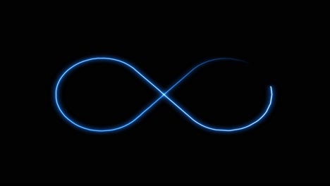 Blue-neon-infinity-symbol-animation