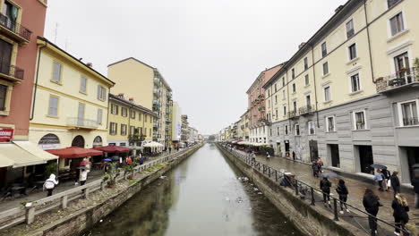 Canals-in-the-Navigli-district-in-Milan-in-Italy
