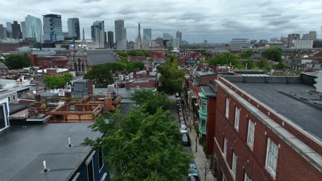 Charlestown-neighborhood-with-Boston-skyline-in-distance