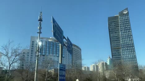 Hohes-Gebäude-In-Peking,-China