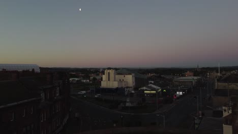 Ayr-town-centre-captured-by-drone-early-morning