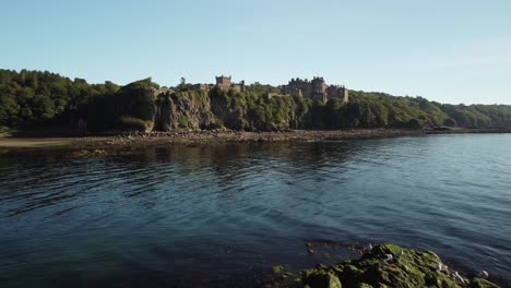 Culzean-Castle-captured-by-drone-from-the-sea