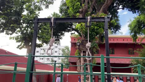 Gallows-used-by-the-cruel-British-in-the-Alipore-jail-to-exterminate-Indian-political-leaders-during-the-freedom-struggle