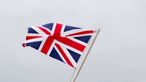 Britische-Flagge-In-London,-Vereinigtes-Königreich